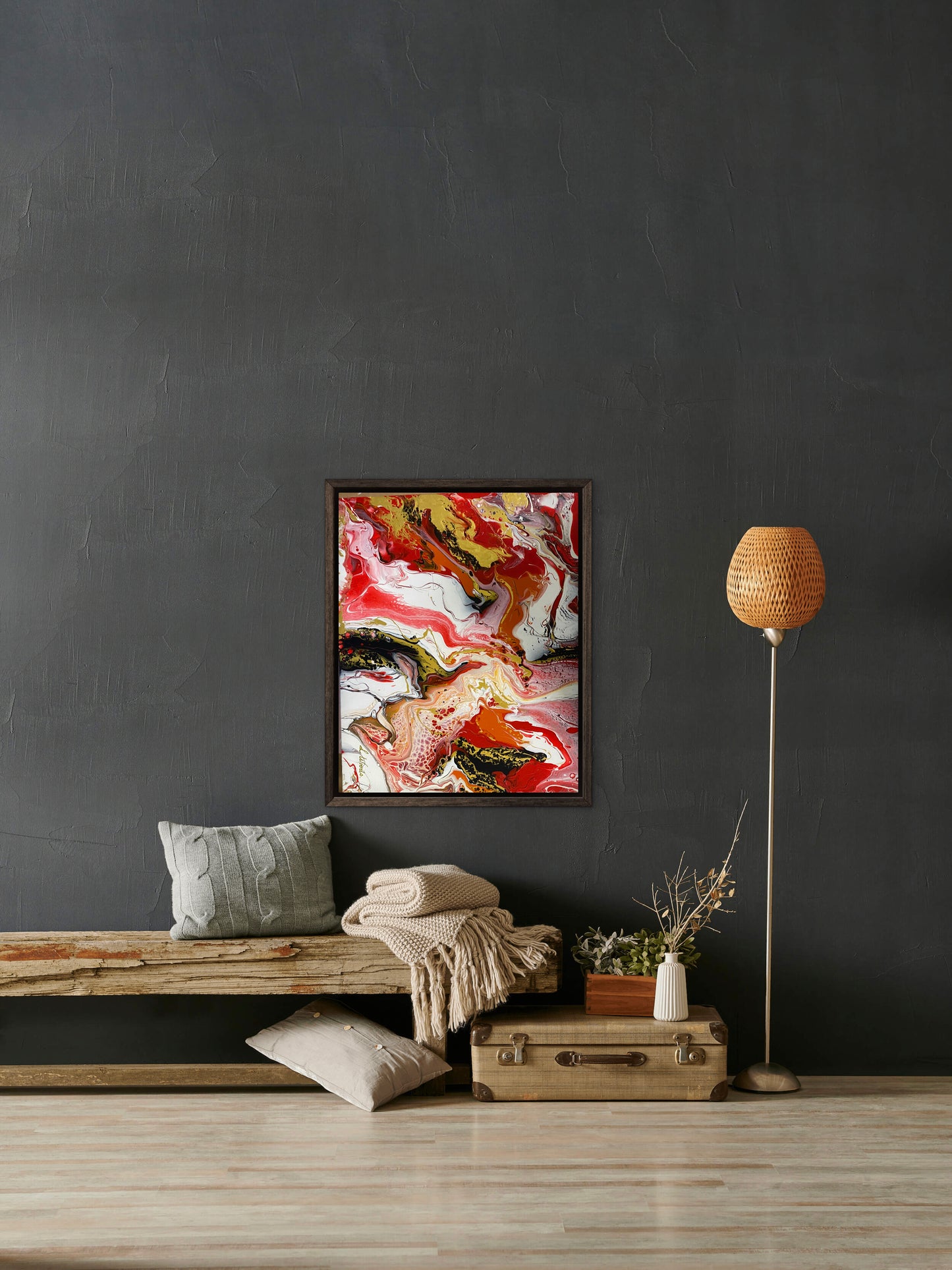 Healing Through Art: Vibrant Abstract Fluid Paintings