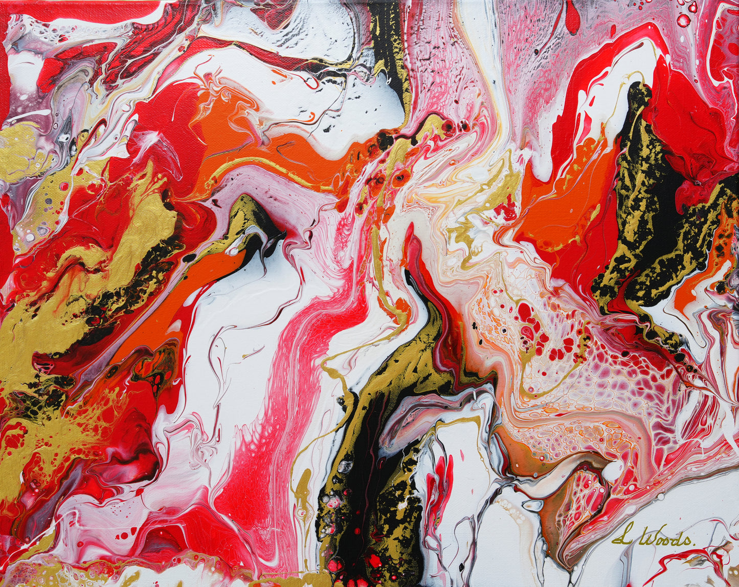 Healing Through Art: Vibrant Abstract Fluid Paintings