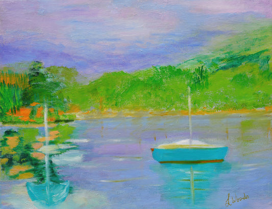 Serene Waters: A Journey Through Nature's Palette